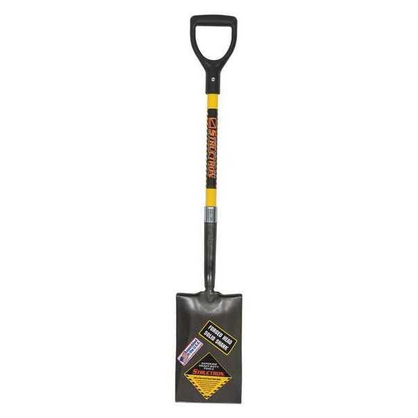 Structron Garden Spade Shovel, 29 in L Fiberglass Handle - 49774