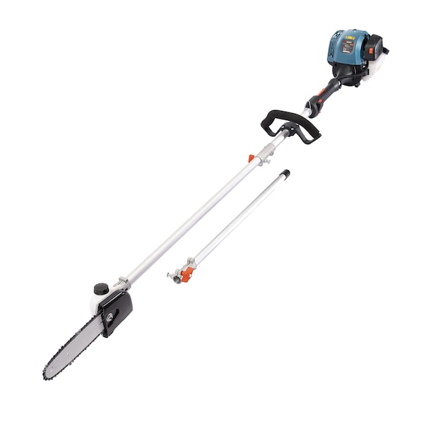 Senix 26.5 cc 4 Cycle Gas Powered Extendable Pole Saw, 8 in Oregon Bar and Chain, 15 ft Max. Reach - CSP4QL-L
