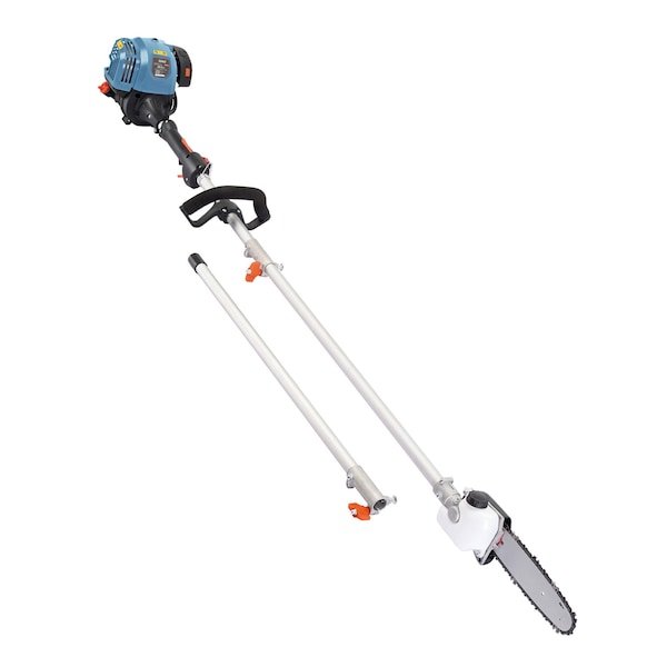 Senix 26.5 cc 4 Cycle Gas Powered Extendable Pole Saw, 8 in Oregon Bar and Chain, 15 ft Max. Reach - CSP4QL-L