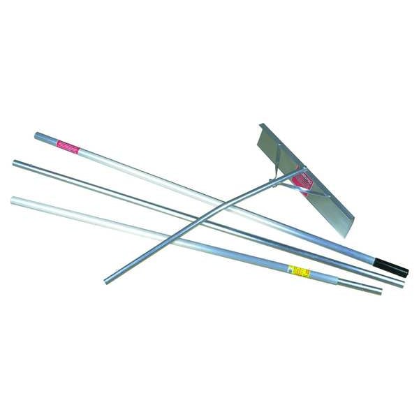 Seymour Midwest Snow Roof Rake Scraper, 24 in., 16 ft. - 96322GR