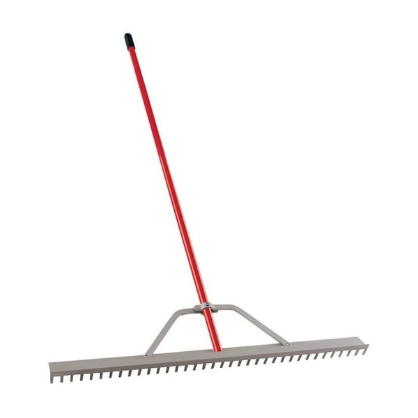 Corona Tools 60 in. 36 Tine Aluminum Landscape Rake Aluminum Handle - RK 61054