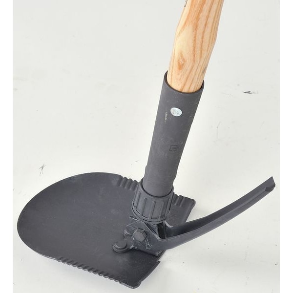 Council Tool Shovel/Pick Combination Tool, Steel Blade, 42 in L Gray Wood Handle - CT42-FSS