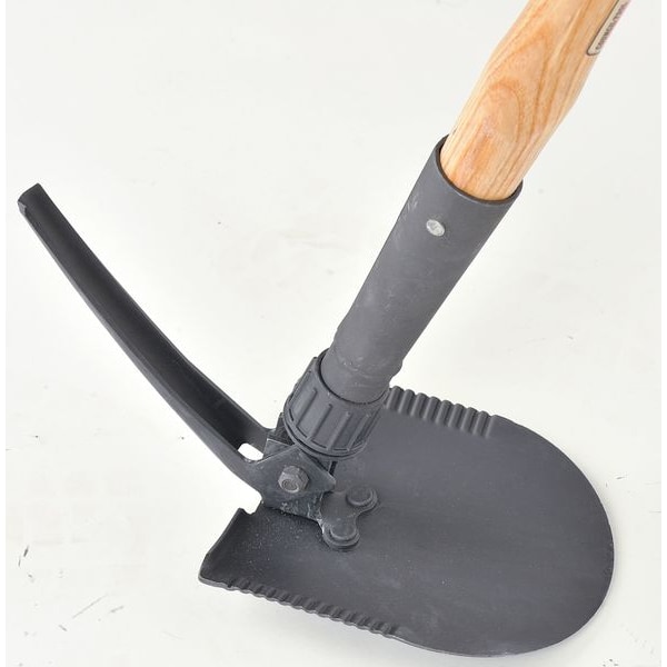 Council Tool Shovel/Pick Combination Tool, Steel Blade, 42 in L Gray Wood Handle - CT42-FSS