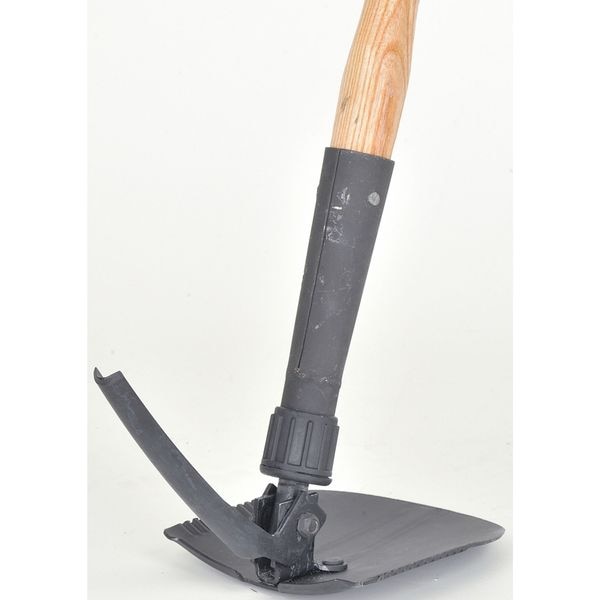 Council Tool Shovel/Pick Combination Tool, Steel Blade, 42 in L Gray Wood Handle - CT42-FSS