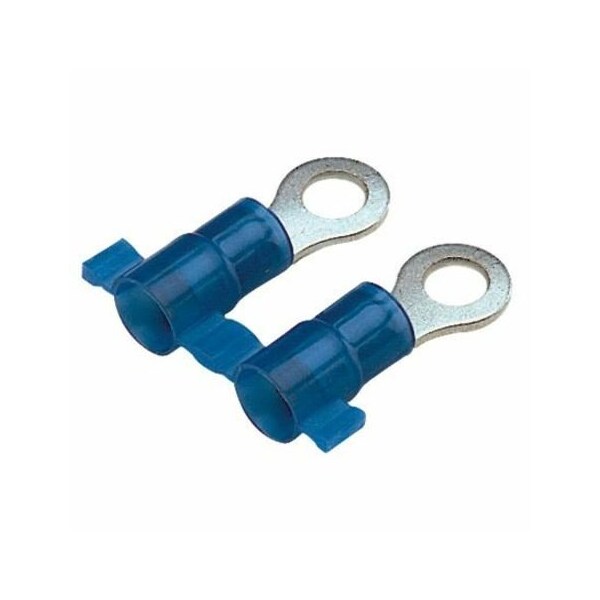 Panduit Ring Term, Aislante de Nailon, 16 - 14 AWG, Tornillo #10, PN14-10R-3K, Paquete de 3000 - PN14-10R-3K