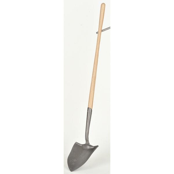 Council Tool Fire Shovel, High Carbon Steel Blade, 38 in L Gray Wood Handle - FFSHOSS38 FSS