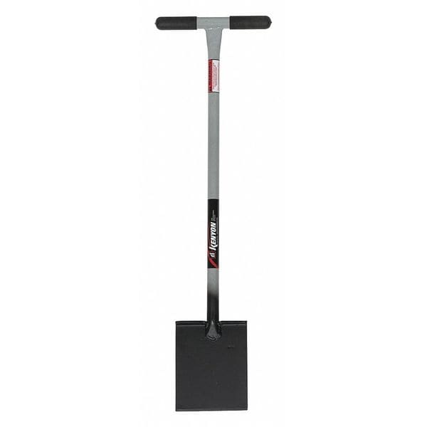 Kenyon Landscape Lighting Trencher, Steel Blade, 45 in L Solid Steel T-Grip Handle - 49045GRA