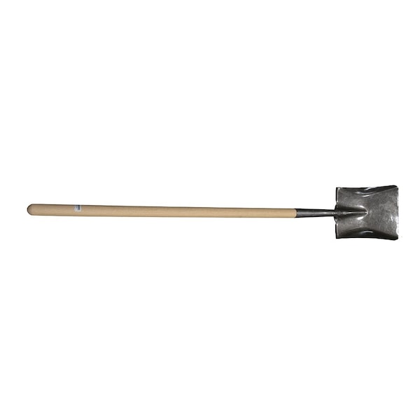Ames Economy Wood Handle Shovel, Long Handle, Square Point, No 15-049 - S49432