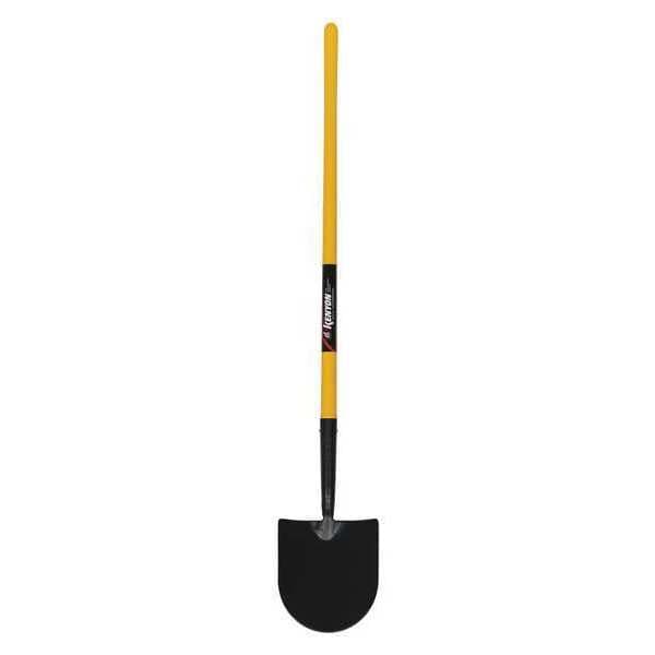 Kenyon Caprock Irrigation Shovel, 48 in L Polymer with Fiberglass Core Handle - 49691