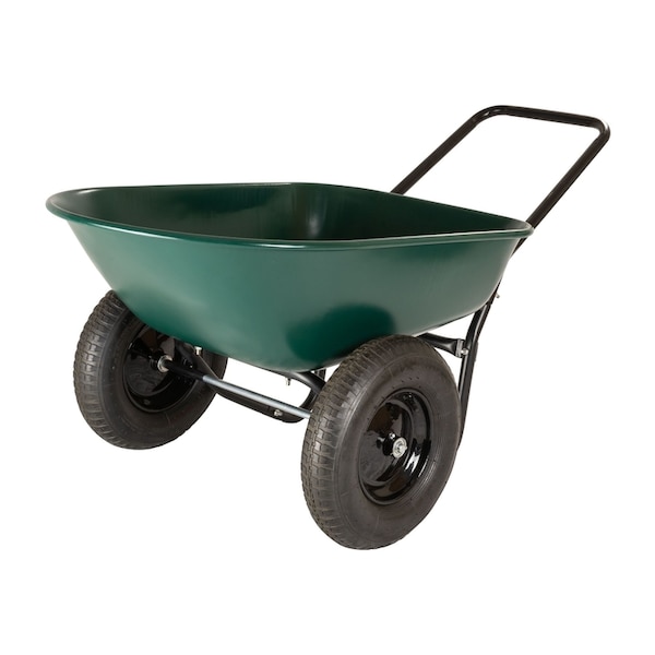 Yard Rover Yard Rover Garden Star Poly Residential Wheelbarrow 5 cu ft - 70007-MAR