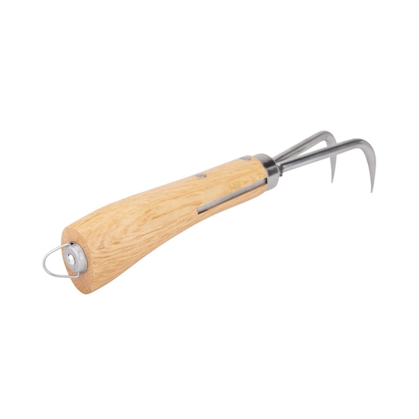 Nisaku NEKAKI NIHONDUME Japanese Stainless Steel Double Claw Cultivator - NJP956