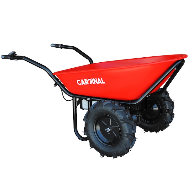 Cardinal Electric Utility Cart 40V Battery-Powered Wheelbarrow 570-lb. Bucket Capacity - CKART260E