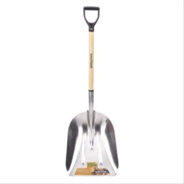 Grillgear Aluminum Grain Scoop with Wood D-Handle - GR3244185