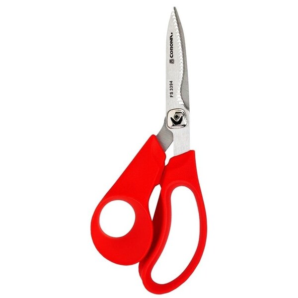 Corona Clipper Garden Scissors, Stainless Steel Blade, Resharpenable Blade, Ergonomic Handle, 8 in OAL - FS3394/FS4000