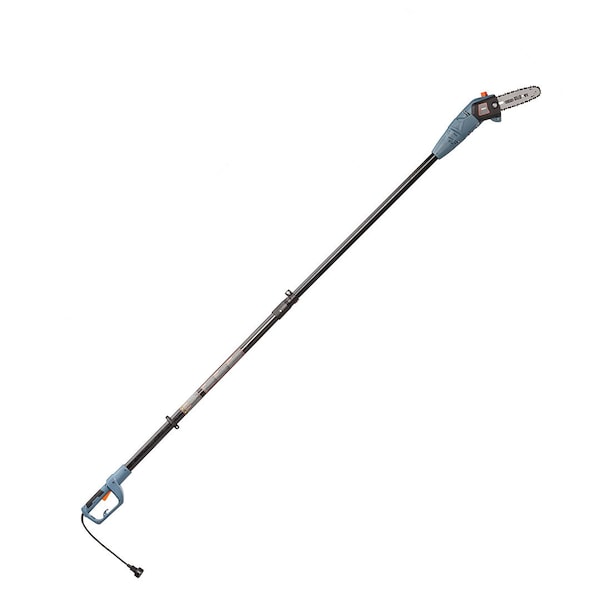 Senix 120 Volt Max* 6.5 Amp Corded Electric Pole Saw for Tree Trimming, 8-Inch Oregon Bar and Chain - CSPE6.5-M