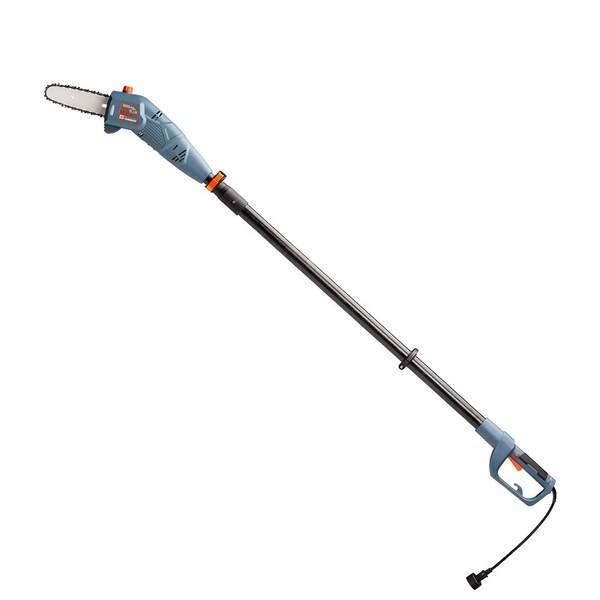 Senix 120 Volt Max* 6.5 Amp Corded Electric Pole Saw for Tree Trimming, 8-Inch Oregon Bar and Chain - CSPE6.5-M
