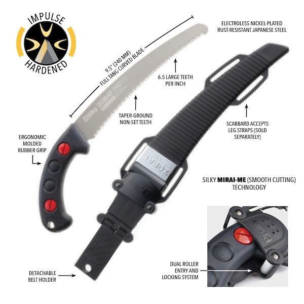 Silky Saws Silky ZUBAT Professional Handsaw 240mm - 270-24