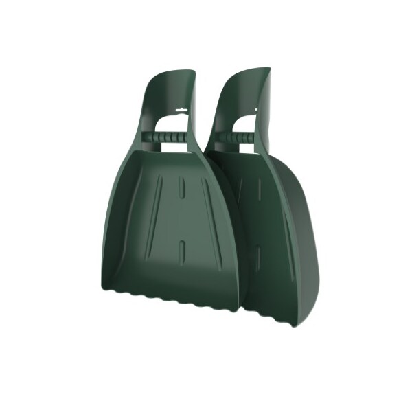 Nature Spring Nature Spring Leaf Scoops- Large Hand-Held Rakes - 129915ZWP