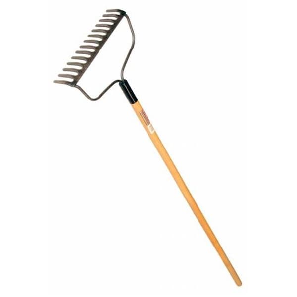 Pipers Pit 48in. Handle 14 Tine Economy Grade Bow Rake - PI82218