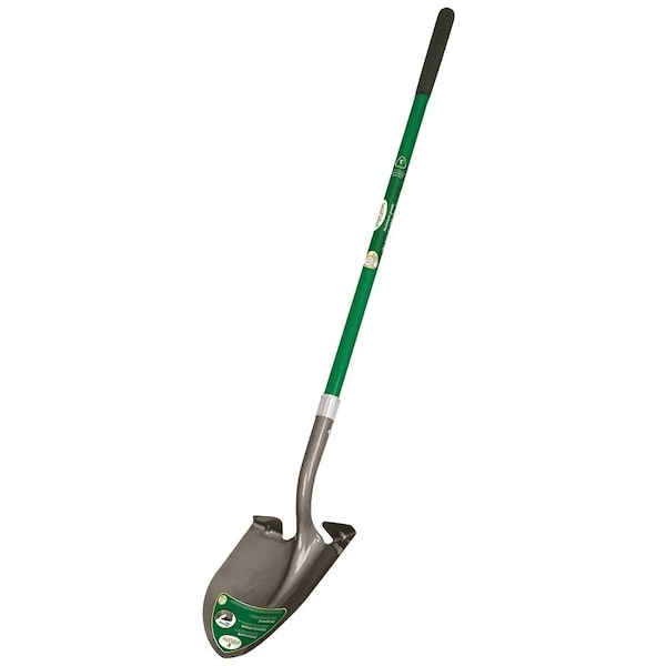 Landscapers Select Shovel W/ 47 in L Ergonomic Fiberglass Handle - 34597
