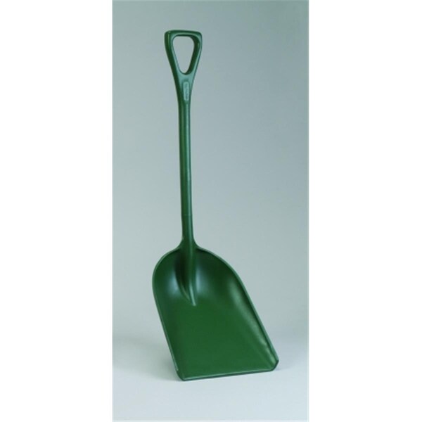 Gardencontrol Tuffy 14 in. Poly Scoop Shovel - Green - GA2635696