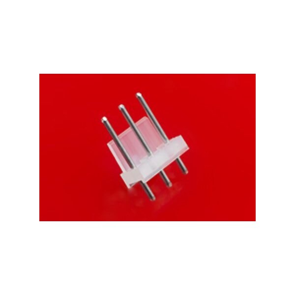 Conector de tarjeta Molex, 3 contactos, 1 fila, macho, recto, terminal para soldadura - 38000888