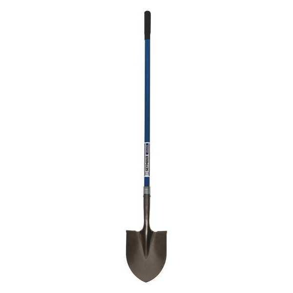 Seymour Midwest Irrigation Shovel, 48 in L Professional Grade Fiberglass Handle - 49455