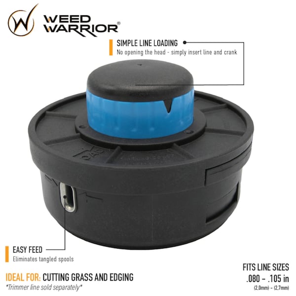 Weed Warrior Weed Warrior Universal Fit Auto Winder II Residential Grade 10.13 in. L Bump Head - 16932