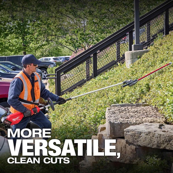 Milwaukee Tool Cordless Battery-Powered Hedge Trimmer Kit, Double-Sided 24 in L Blade - 3035-21