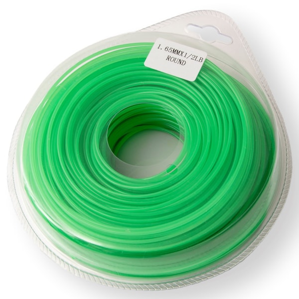 T Terre Residential Grade 065 Round Trimmer Line 1/2 lb. Trimmer String Line Length 302 ft. Diam. .065 in. - 5720005065