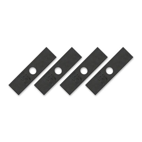 T Terre Heat Hardened Edger Blades Compatible w/ Ryobi 613223 Stihl 4133-713-4101 Green Machine 237001, 4PK - 41-ROT-07-0039-QTY4