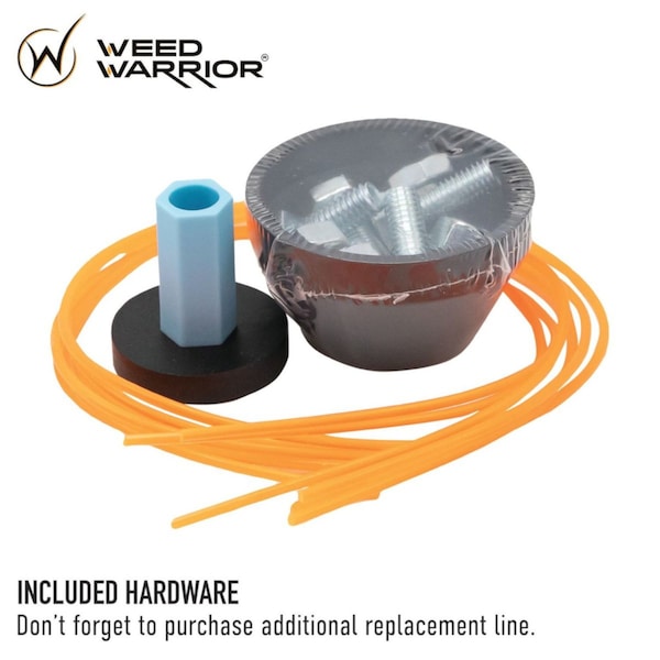 Weed Warrior Weed Warrior Universal Fit Push-N-Load 2 Line Residential Grade 0.095 in. D X 10.13 in. L Trimmer He - 17234