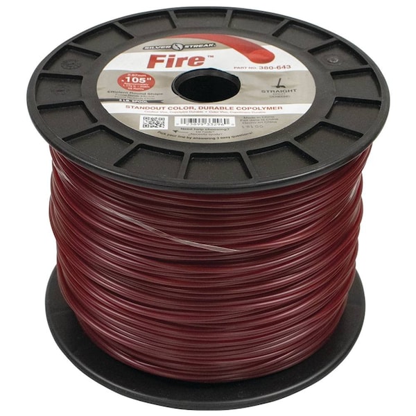 Stens Fire Trimmer Line For .105 5 Lb. Spool , 380-643 - 380-643