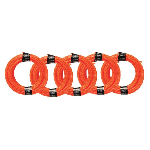 Ego Trimmer Line, 0.095" Dia., 14 ft. L, PK5 - AL2420P