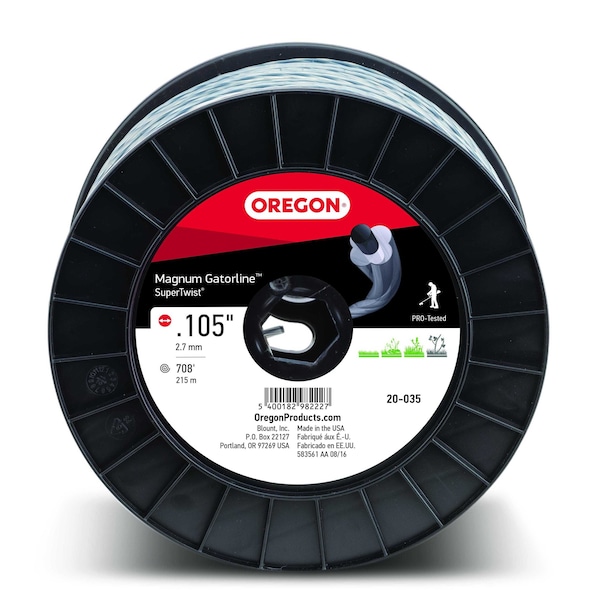 Oregon Magnum Gatorlinea, Supertwista, .105", 3 Lb - 20-035