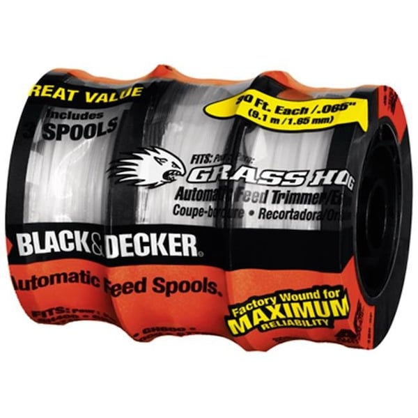 Black & Decker Black & Decker AF-100-3ZP 30 ft. x .06 in. Line String Trimmer - 149106