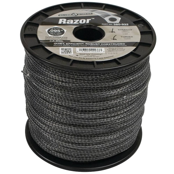 Stens Silver Streak Razor Trimmer Line For .095 3 Lb. Spool, 380-932 - 380-932