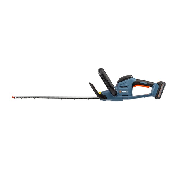 Senix 20 Volt Max 18-in. Cordless Hedge Trimmer, 2 Ah Battery and 2A Charger Included - HTX2-M