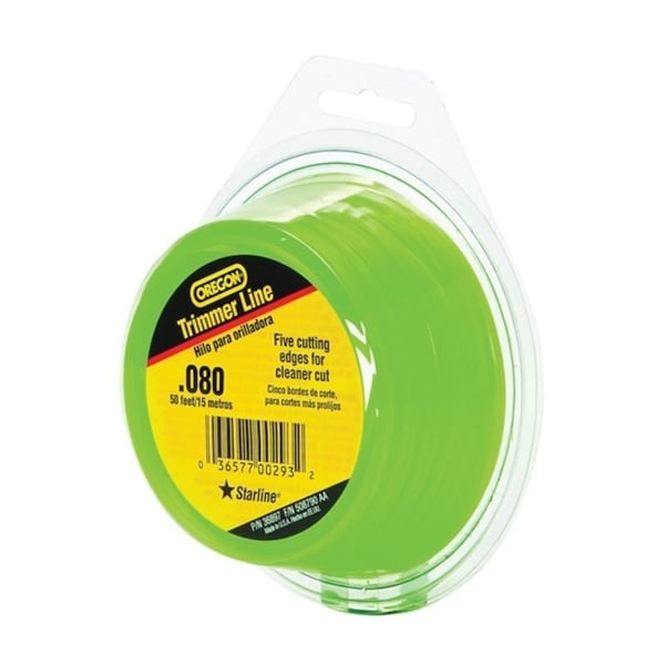 Oregon Trimmer Line, 008 in Dia, 50 ft L, CoPolymer - 619767/36897