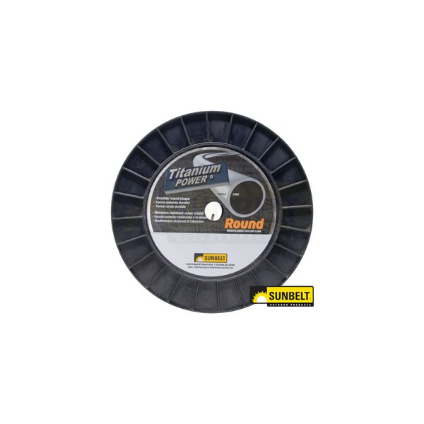 A & I Products Titanium Power Trimmer Line, .095" round 6.25" x6.25" x6.25" - A-B133095