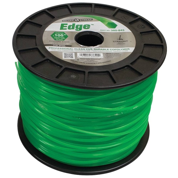Stens Silver Streak Edge Trimmer Line Replaces .105 5 Lb. Spool, 380-843 - 380-843