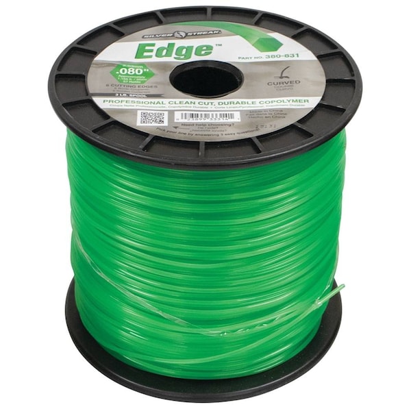 Stens Silver Streak Edge Trimmer Line Replaces .080 3 Lb. Spool, 380-831 - 380-831