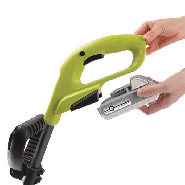 Sun Joe 24V iON+ 10-Inch Cordless 2.0-Ah Stringless Blade Cutter Grass Trimmer - 24V-GT10-LTE