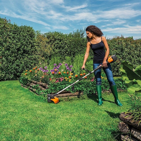 Worx 40V Power Share 13 in. Cordless String Trimmer and Wheeled Edger - WG184