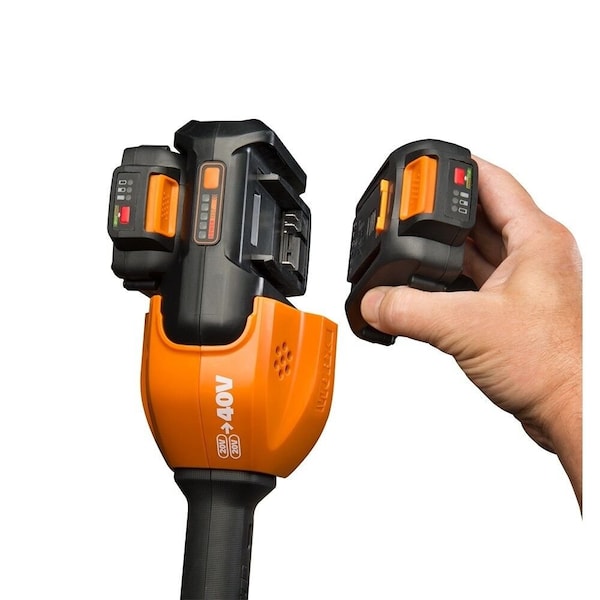 Worx 40V Power Share 13 in. Cordless String Trimmer and Wheeled Edger - WG184