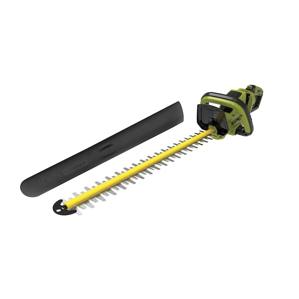 Sun Joe 48V iON 24 In Cordless Hedge Trimmer w/1 In Diameter Cutting Capacity-Tool Only - 24V-X2-24HT-CT