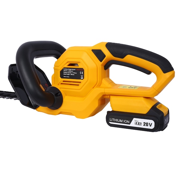 Edendirect Cordless Hedge Trimmer, Dual-Action 22 in L Blade, 20V - IR-W465P195275