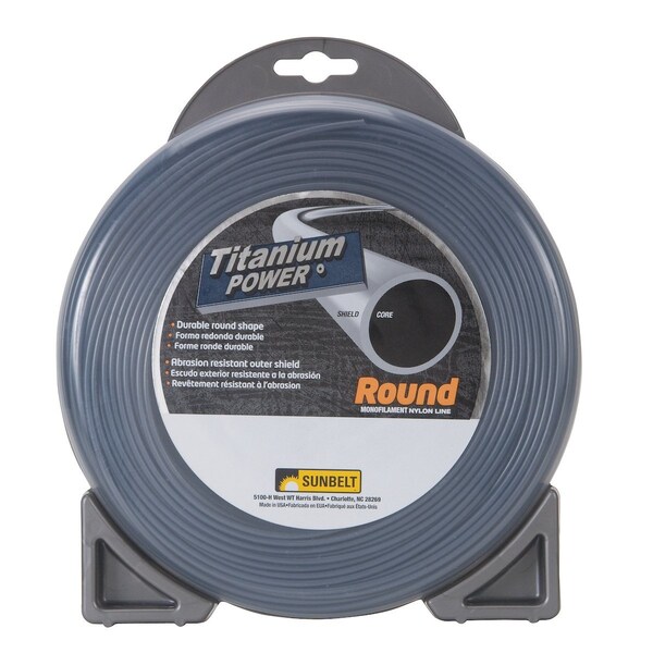 A & I Products Titanium Trimmer Line, .080" round 6" x6" x2" - A-B155080
