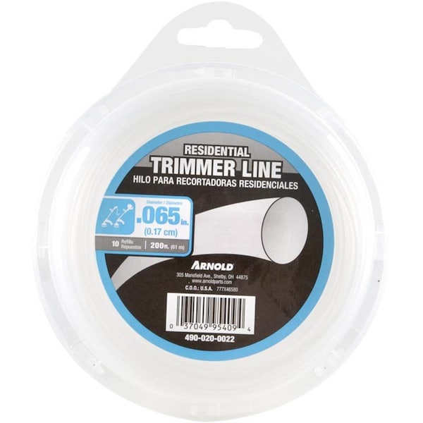 Propation 0.065 in. x 200 ft. Residential Grade Trimmer Line, Clear - PR3311738