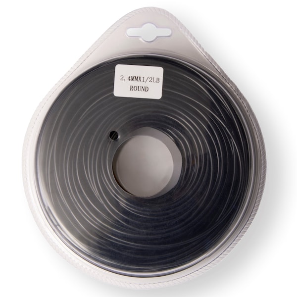 T Terre Commercial Grade .095 inch Round Trimmer Line 1/2 lb. Quality Trimmer String Line Length 144 ft. - 5720005095